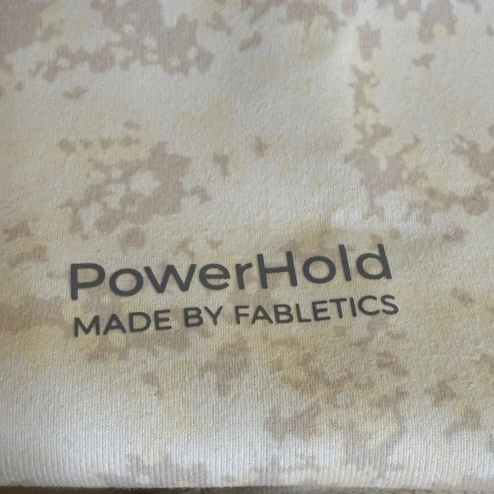 Fabletics Define High-Waisted 7/8 in soft white mini nueue camo Leggings